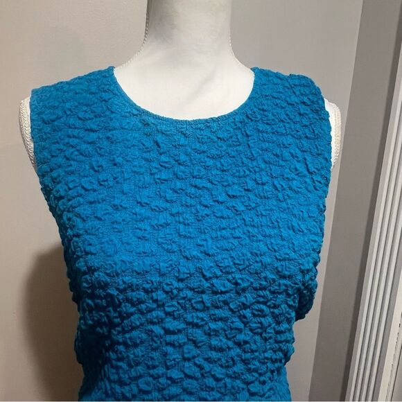 NWT By Anthropologie Textured Mini Shift Dress womens size large - Picture 8 of 14